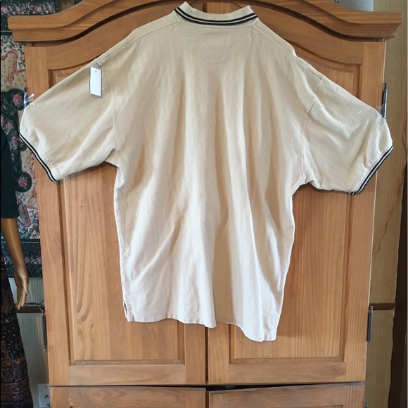 EUC Port Authority Tan Polo Shirt size X-Large - Picture 3 of 9